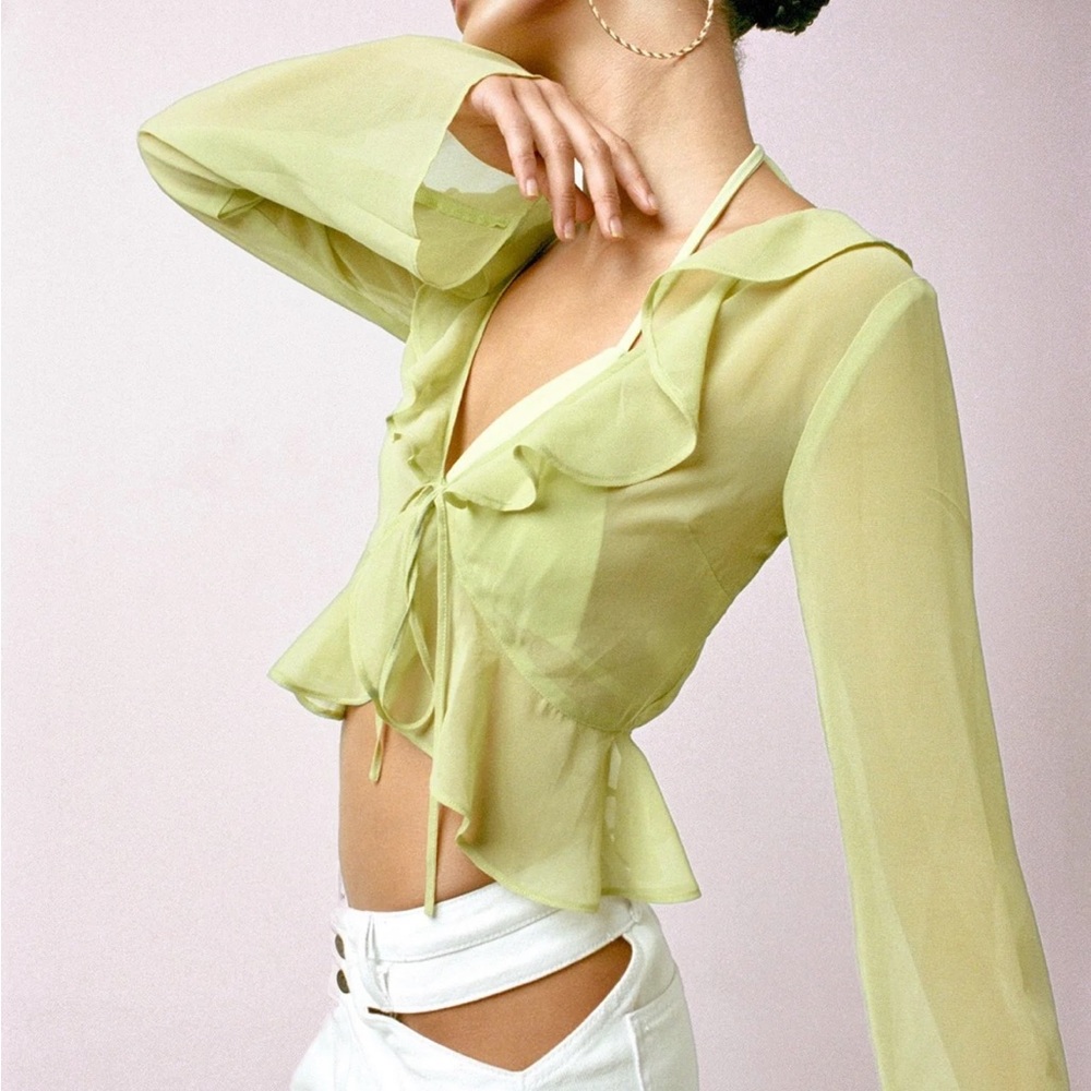 TIGERMIST TOP BARELY WORN